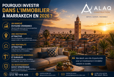 Pourquoi investir dans l’immobilier à Marrakech en 2026 ?